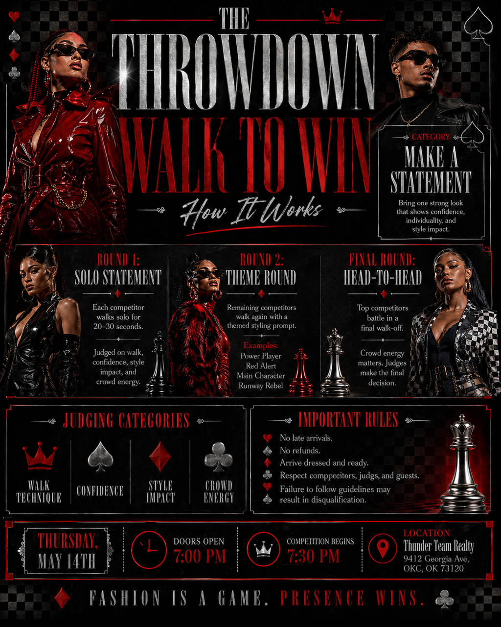 Competitor Registration - THE THROWDOWN: WALK TO WIN